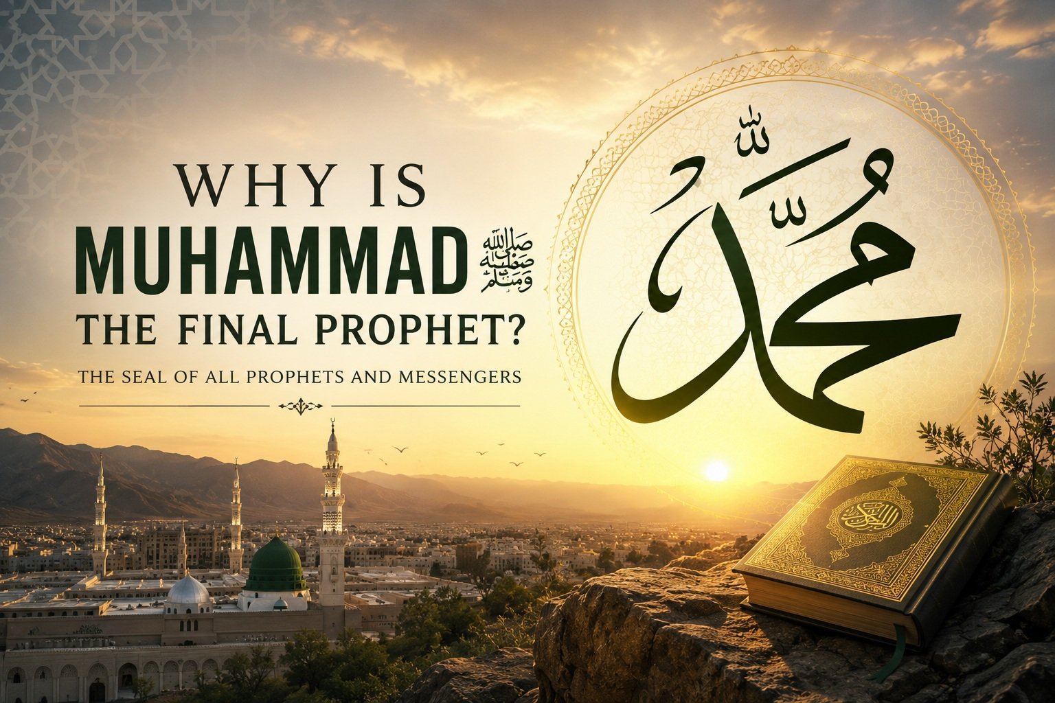 لماذا محمد ﷺ هو النبيّ الأخير
